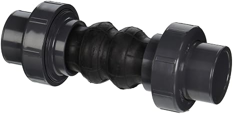 Spears EJ22 Series PVC Expansion Joint, EPDM Seal, Vacuum Rating 26" Hg, 1-1/2" Socket
