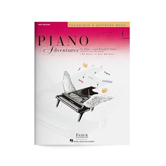 Piano Adventures Technique and Artistry Book - Level 1, 2nd Edition | Beginner Piano Method for Expressive Playing | Sheet Music Songbook for Finger Technique | Faber Piano Music Book