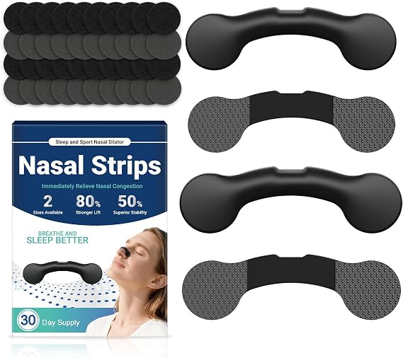 Nasal Strips for Snoring, Extra Strength Nose Strips for Breathing B2
