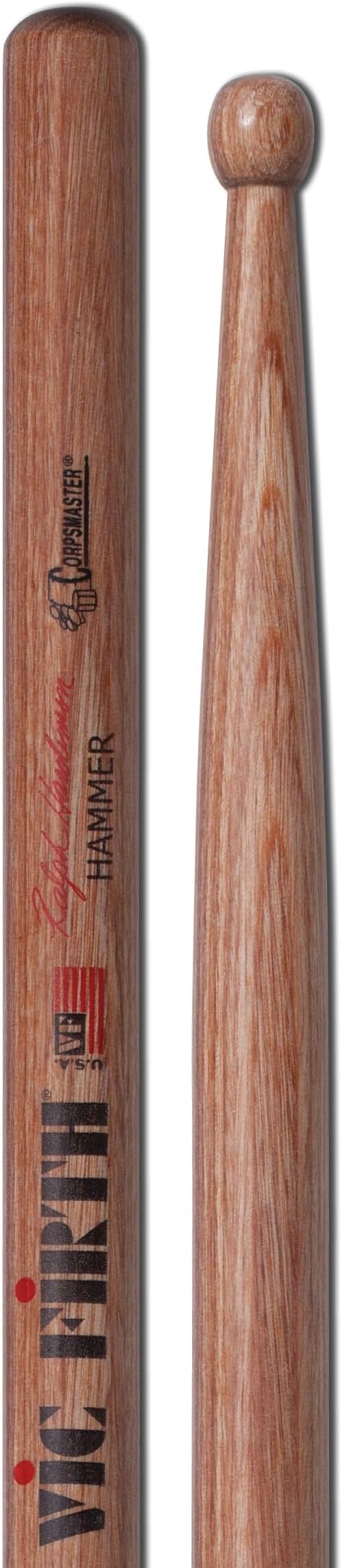 Vic Firth SRH2 Corpsmaster Signature Ralph Hardimon Hammer Drumsticks