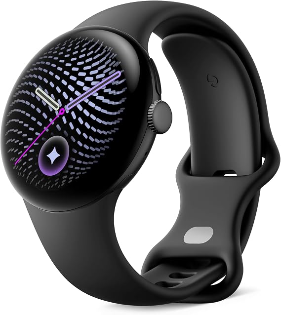 Google Pixel Watch 5 (41 mm) - Smartwatch - Black Case/Obsidian Band, Wi-Fi