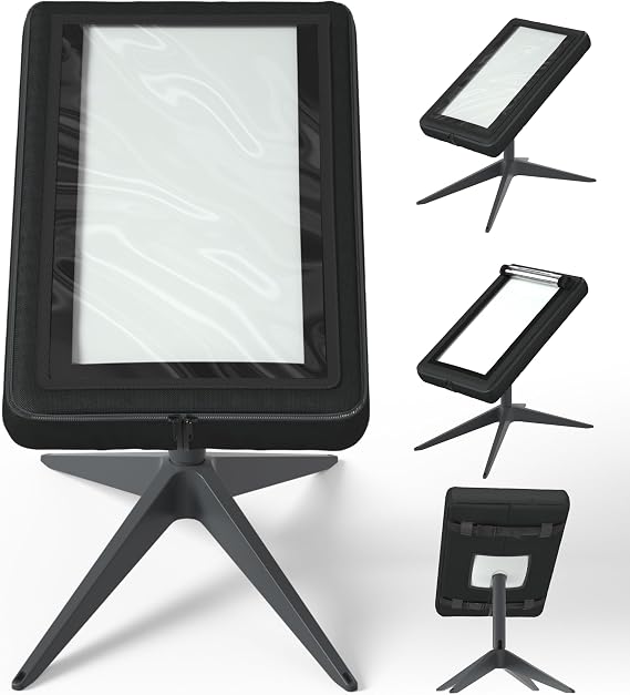 Starlink Gen2 Cover, Satellite Accessories, PVC Material+900D Fabric, Weather-Resistant, Dustproof and Waterproof, for Maximum Signal Performance & Durability, Black