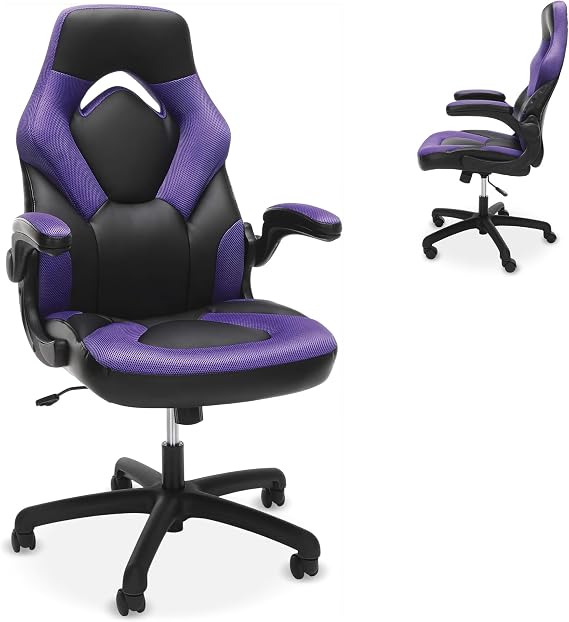 RESPAWN 3085 Gaming Chair, Ergonomic Office Chair, Headrest, Flip-Up Arms