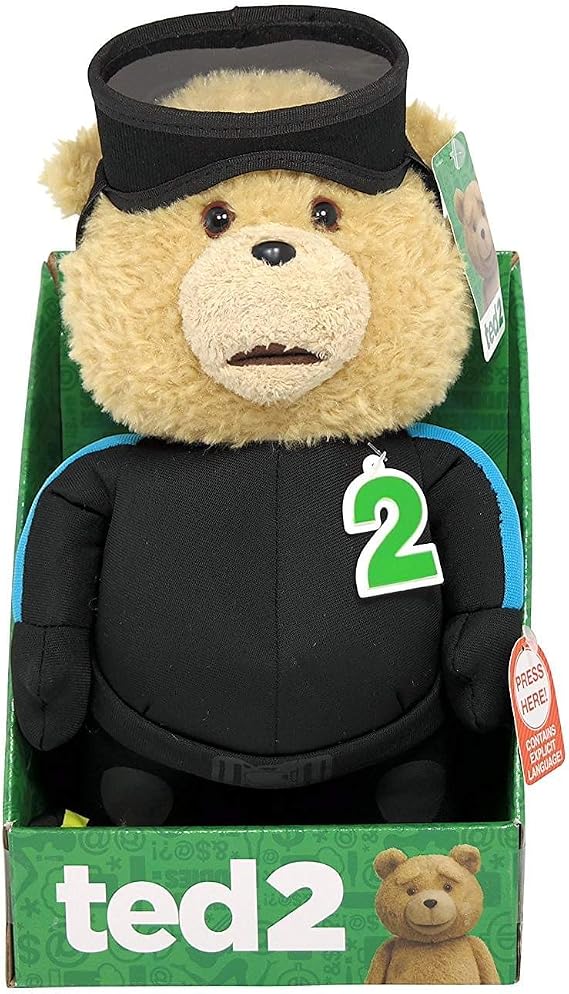 Commonwealth Ted 2 Ted in Scuba Outfit R-Rated Talking Teddy Bear Plush, 24"