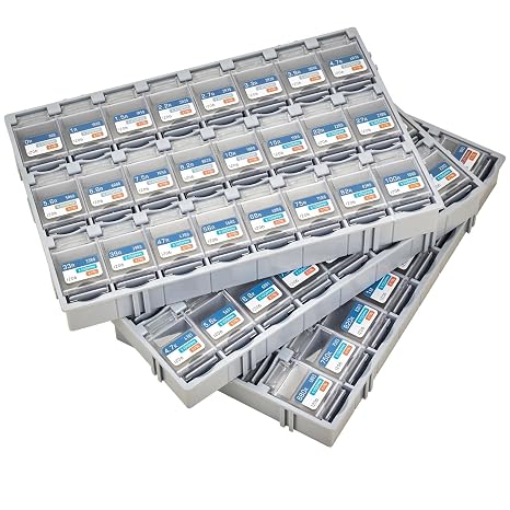 Chip Resistor Design Kit, EIA 1206 Size, 0R-10M Resistance, 72 Values 7200PCS, 1% Tolerance, RoHS Compliant
