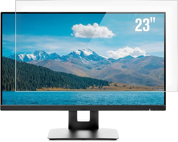 F FORITO 2-Pack 23 inch Anti Glare Matte Computer Screen Protector for 16:9 Monitor, Computer Screen Cover Compatible with 23" Acer/ASUS/HP/Dell Desktop
