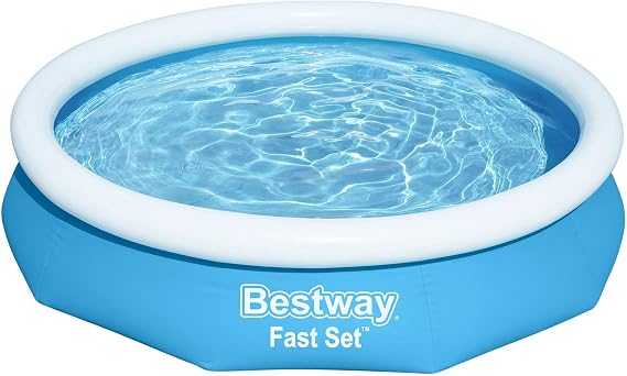 Bestway Fast Set 10 x 26 Round Inflatable Pool Set