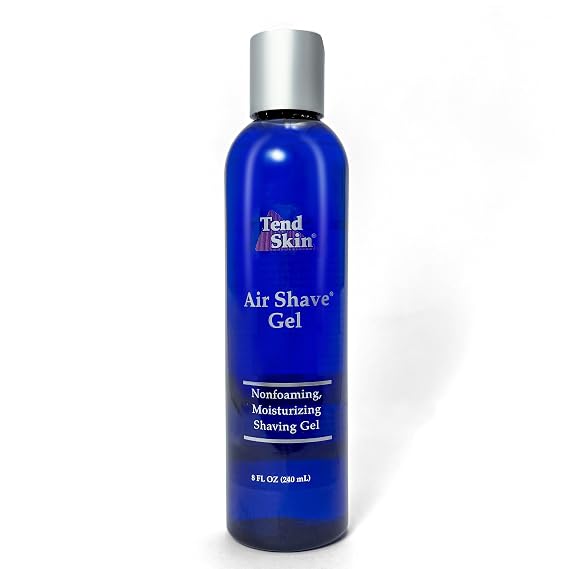 Tend Skin Air Shave Gel Advanced Hydrating & Moisturizing Formula, 8 Oz | Provides Silky Smooth Skin & Seamless Hair Removal