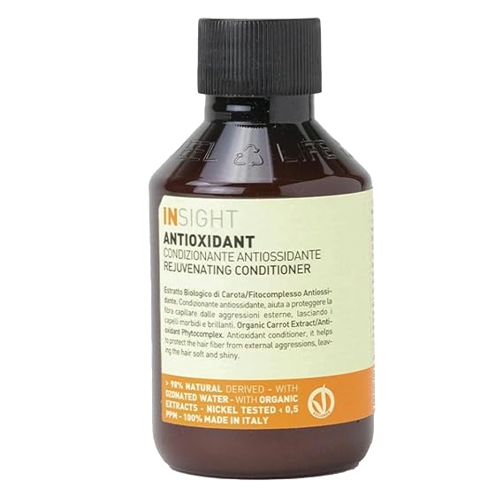 Insight Rejuvenating Conditioner with Botanical Antioxidant Phytocomplex & Beta-Carotene for Nourished, Silky, Manageable Hair 3.4 Fl. Oz. / 100 mL