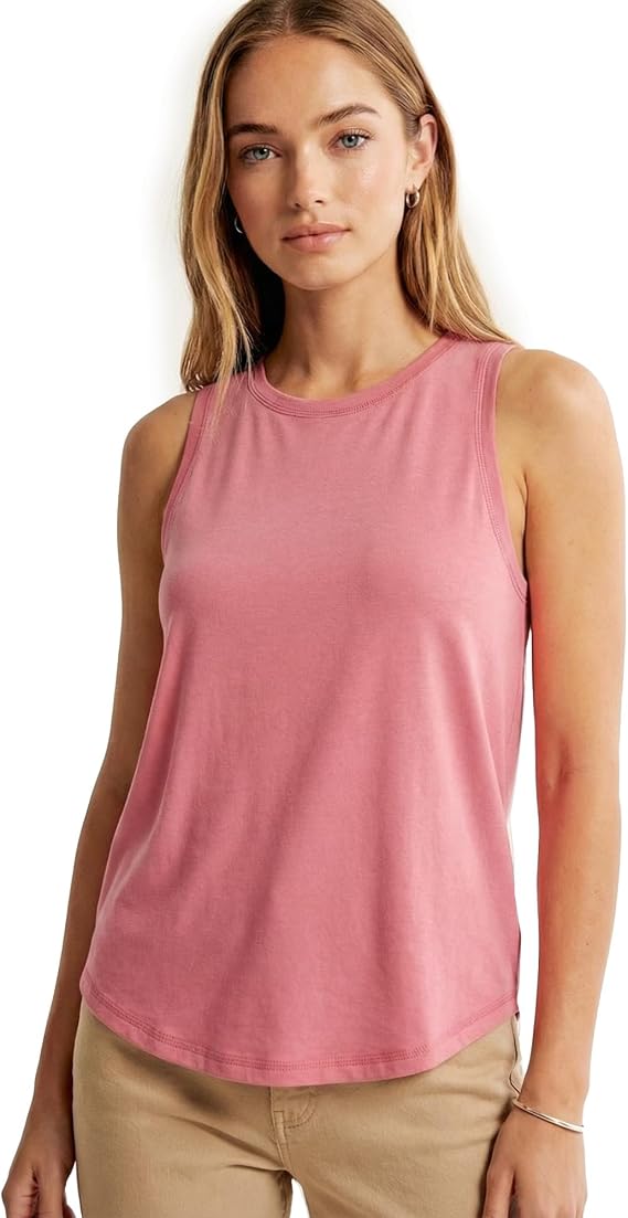 sissycos Women's Workout Racerback Tank Tops Sleeveless Shirts | soft stretch feel, clean sleeveless shape, easy layering, close body fit, machine washable