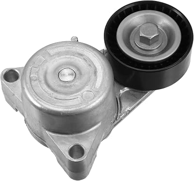 X AUTOHAUX Drive Belt Tensioner Assembly Belt Tensioner for Mercedes-Benz CEGM 2782000570 Metal Black Silver Tone