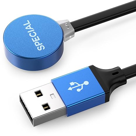 MCC S Magnetic Charging Cable Only Compatible with Olight Baldr Mini, Baldr RL Mini, Baldr S, Baldr S BL, PL-Mini, PL-Mini 2 - Special,100cm