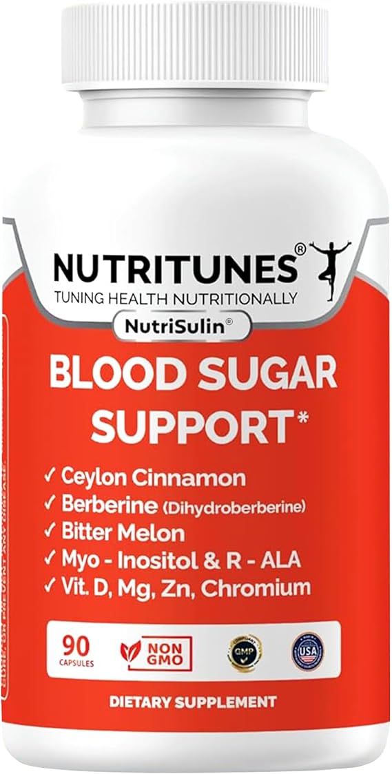 NutriSulin Blood Sugar Support - 90 Capsules