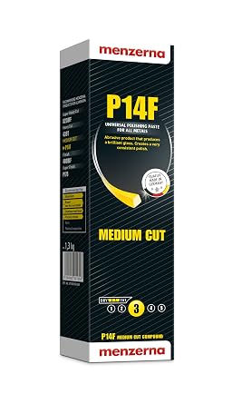 Menzerna P14F Medium Cut Rouge Bar Universal Polishing Paste For All Metals