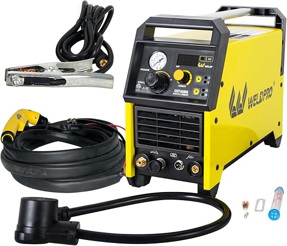 Weldpro 40 Amp Inverter Contact Pilot Arc Plasma Cutter with Dual Voltage 220V/110V (CUT40NH)