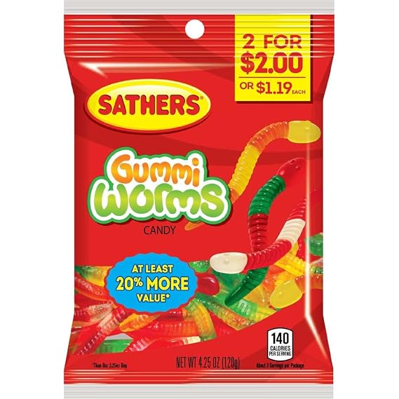 Gummi Worms 4.25oz