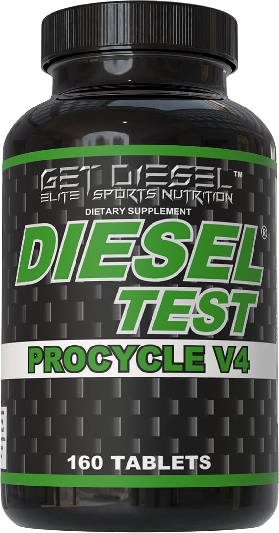 Diesel Test Procycle by GET Diesel Potent DHEA & Pregnenolone Test Booster | PCT, Strength, Libido, Energy & Estrogen Balance Support