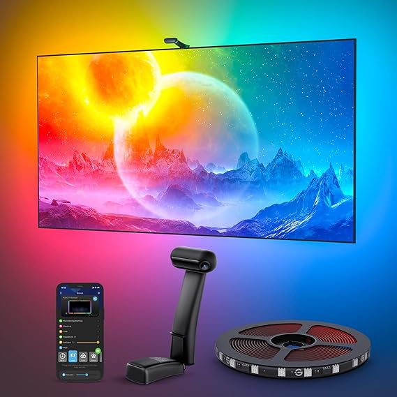 Govee Envisual TV LED Backlight T2 with Dual Cameras for 75-85 inch TVs