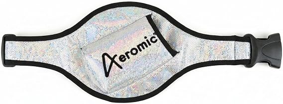 Hipster Mic Belt - Sparkle Silver