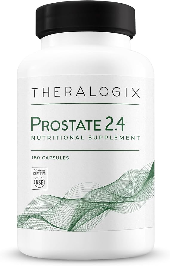 Theralogix Prostate 2.4 Prostate Health, NSF Certified | Helps support a healthy prostate with a science-backed blend of key nutrients, including lycopene, vitamin D3, and selenium.*