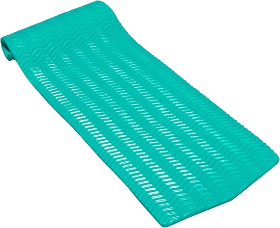 Sofskin Rippled Floating Swimming Pool Mattress - 74" - Teal Green