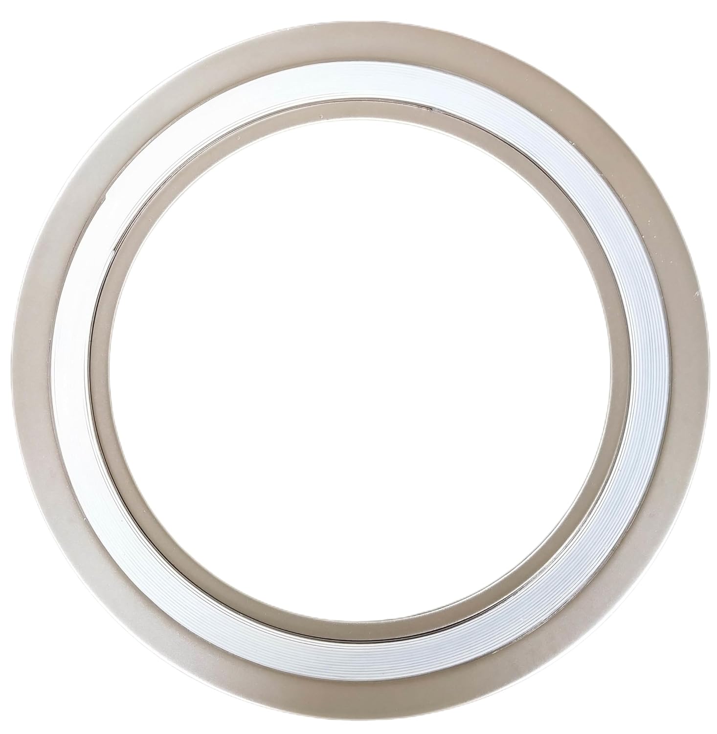GemmySeal Spiral Wound Gasket with 304SS Inner&Outer Ring,PTFE Filled,5Pcs 4'' DN100-1500lb