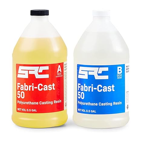 SPRESIN Fabri-Cast 50 Bright White Polyurethane Casting Resin, 1 Gallon