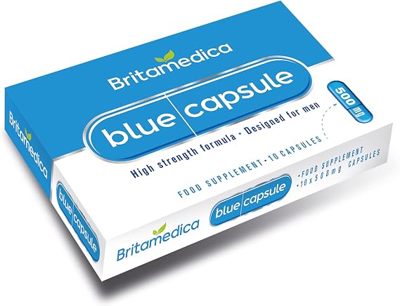 10 Capsules – Britamedica Men’s Energy & Vitality Formula – Stamina & Performance Support – L-Citrulline, Ginseng, Maca, Muira Puama & Zinc