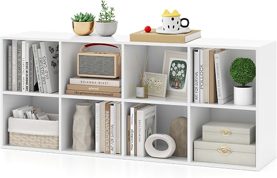 DREAMADE Cube Storage Organizer, 8 Cube Shelf