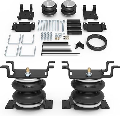RETRUE Rear Air Bags Suspension Kit Compatible with 2005-2020 NISSAN Frontier Truck Towing, 5000 Lbs of Load Leveling Capacity, Replacement for Firestone 2558