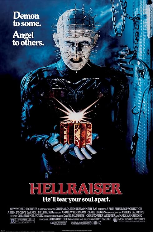 Hellraiser - Movie Poster (Regular Style) (Size: 24" x 36")