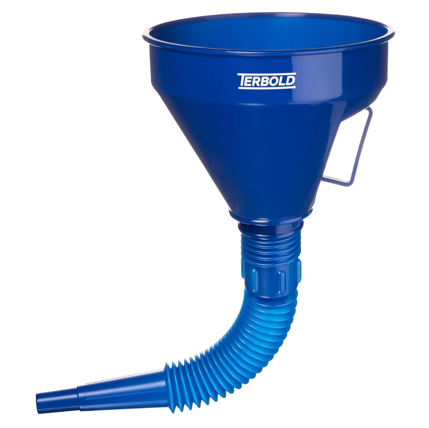 Terbold Automotive Funnel with Flexible Tube, Blue