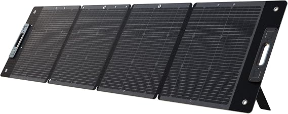 210W Portable Solar Panel, Waterproof Foldable Solar Panel Power Backup, Solar Charger for Power Station RV Camping Off Grid