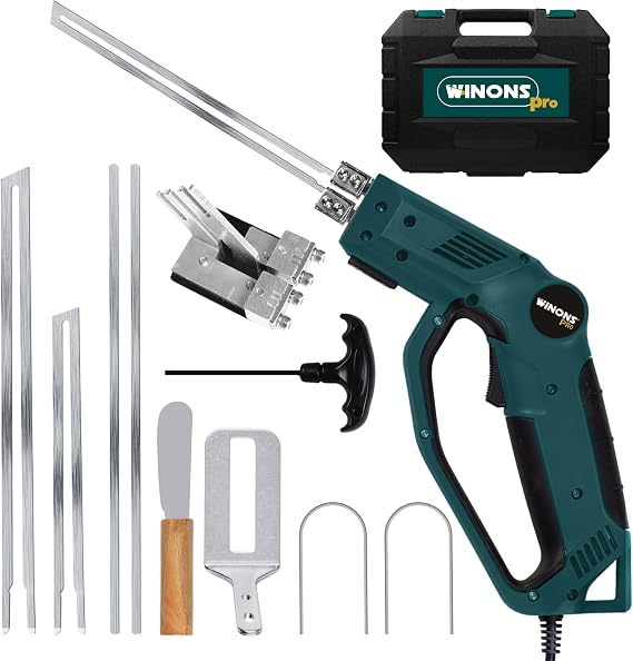WINONS Hot Knife Foam Cutter Tool with Groover WFC0012 300W, Foam Hot Knife