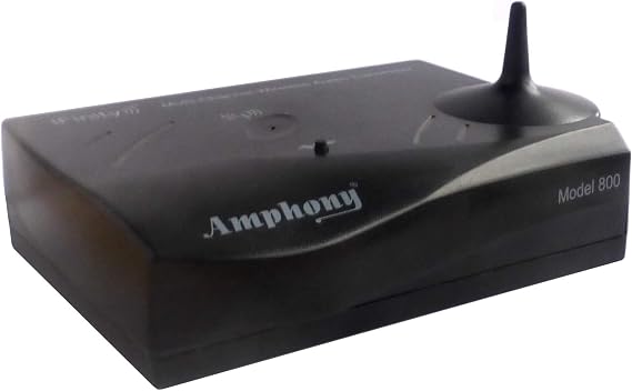 Multichannel Wireless Audio Transmitter for Surround Speakers - Model 800, 4 Channels, 300' Range, Connects Any Audio Source, Better-Than Bluetooth Digital Wireless