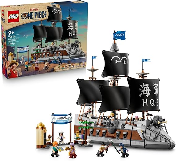 LEGO ONE PIECE Garp’ın Savaş Gemisi 75646