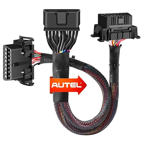 Autel Original OBD2 16 Pin OBDII Y Splitter Extension Adapter Cable