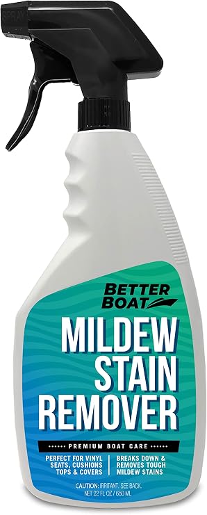 Mold and Mildew Stain Remover 22oz Spray for Fabric Vinyl Tile Grout