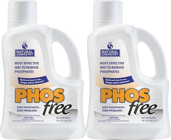 Natural Chemistry Phosfree Phosphate Remover, 3 Liter, 2 Pack