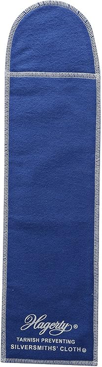 Hagerty Silver Keeper Flatware Bag, Silver Storage Anti Tarnish Storage Bag for Silver Flatware, Made In USA, Kosher Certified, 4" x 12"