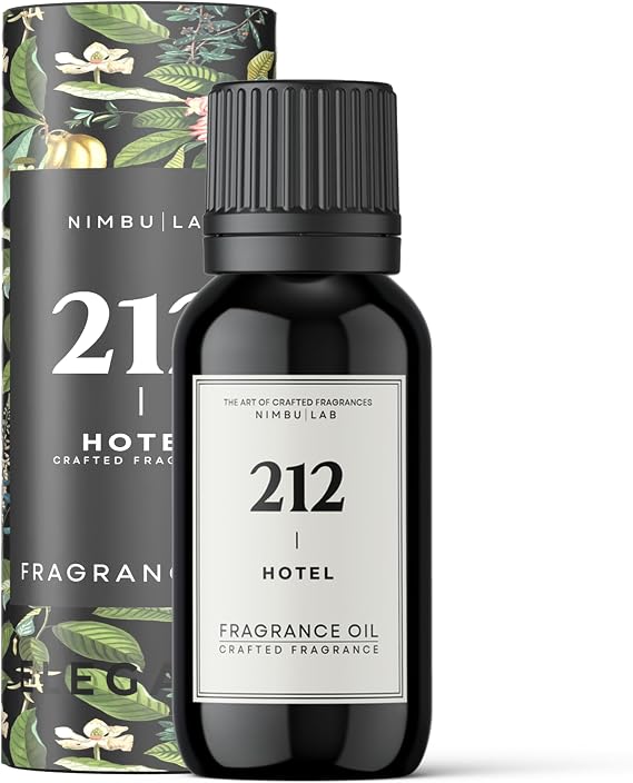 212 Hotel Fragrance Oil for Diffuser - Hotel Collection Oil with Euro Dropper Cup Long-Lasting Home Fragrance Scented Oils Gift Home Luxury Scents 1.00 Fl Oz - Floral and Marine
