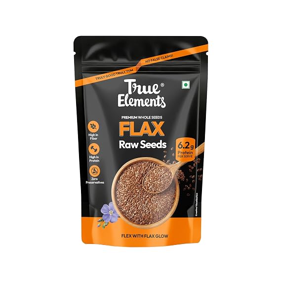 Raw Flax Seeds - 500gm