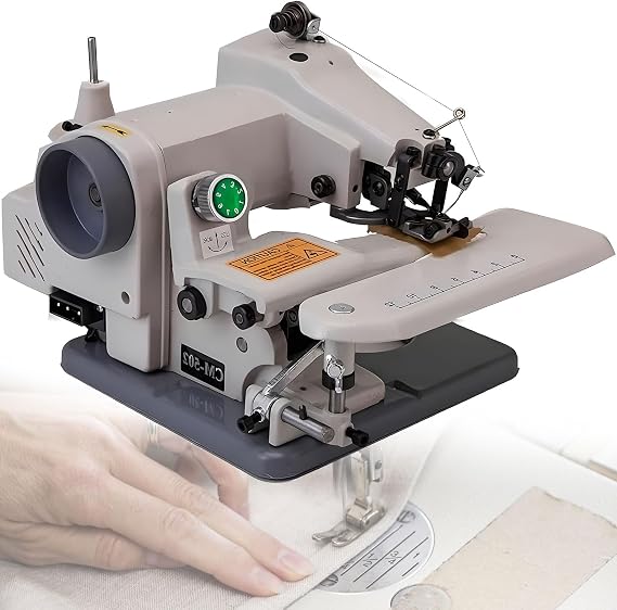 Professional Blindstitch Sewing Machine, Portable Blind Stitch Hemming Machines, Sewing and Embroidery Machine, 1200rpm Maximum Speed, Needle Pitch 3-8mm