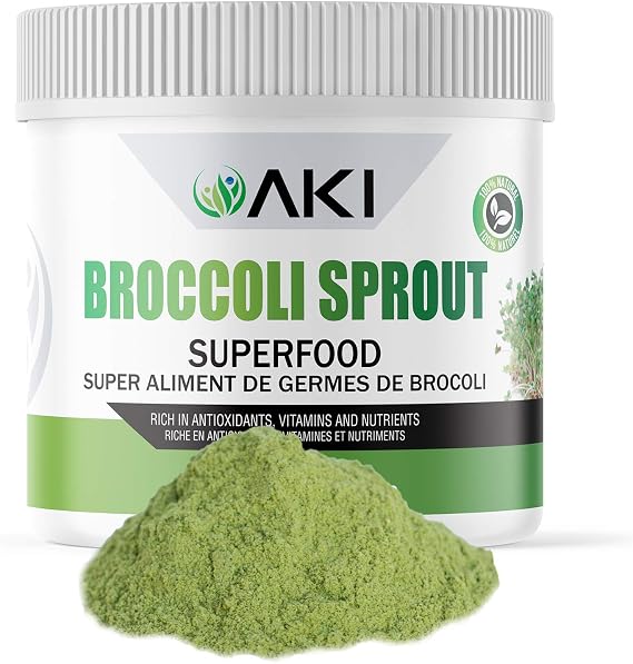 Broccoli Sprout Powder - Sulforaphane & Antioxidants & Potent - 5.29oz/150g