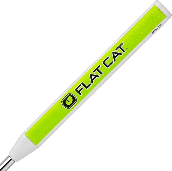 FLAT CAT Original Svelte Golf Putter Grip, Flat1 Alignment Design, Slim 50g