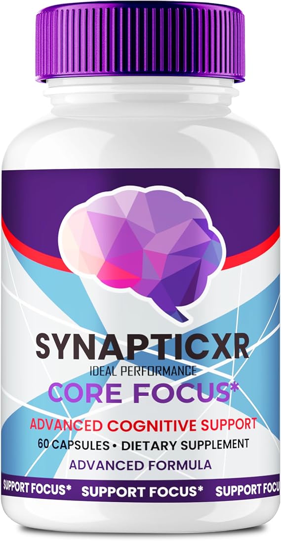 Synaptic XR Supplement Capsules, SynapticXR Pills, Synaptic XR Nerve Health Support Advanced Formula - Maximum Strength, SynapticXR All Natural Support Reviews (60 Capsules)