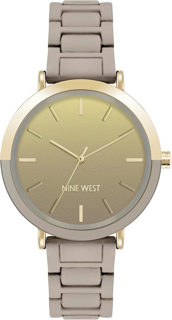 Nine West Women's Ruberized Bracelet Watch