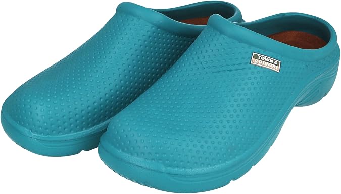 Town & Country Clogs Mens/Womens Ladies/Gents Gardening Super Soft Clogs/Cloggies Lightweight Cushioned Some Colours with Fleecy Insole