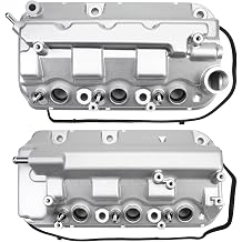 Aluminum Engine Valve Cover Fit for 3.5L 2008-2012 Honda Accord 2008-2017 Odyssey 2010-2012 Crosstour 2012-2015 Pilot 2012-2014 TL 2010-2012 Ridgeline 12310R70A00 12320R70A00