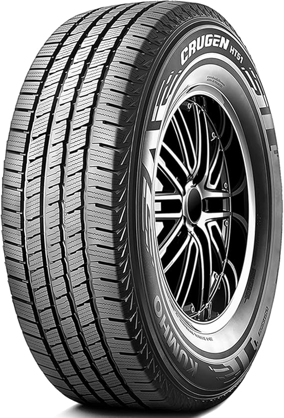 Kumho Crugen HT51 All-Season Tire - 235/60R17 102T | Truck/SUV Highway All Weather Traction 102T Rated Standard Load Radial Construction Black Sidewall Tire